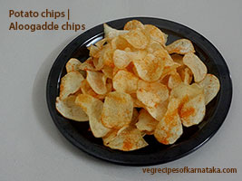 potato or alugadde chips