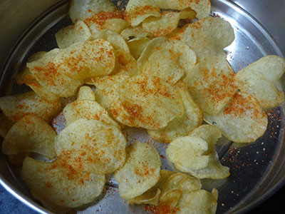 spice powder for potato chips or alugadde chips