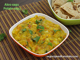 Aloo sagu or potato sagu recipe