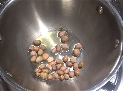 peanuts for avalakki boondi or avalakki sweet snacks