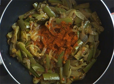 rasam powder for badanekayi palya or brinjal onion stir fry