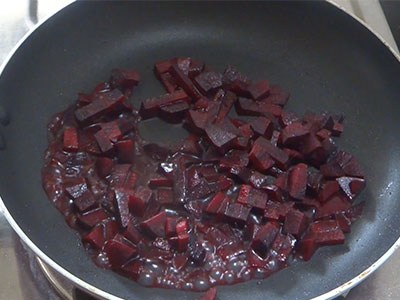 cooking beetroot for horsegram for beetroot chutney recipe