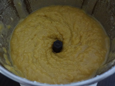 ground dal and jaggery for bele holige or bele obbattu