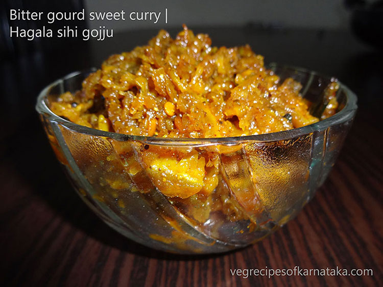 bittergourd curry recipe