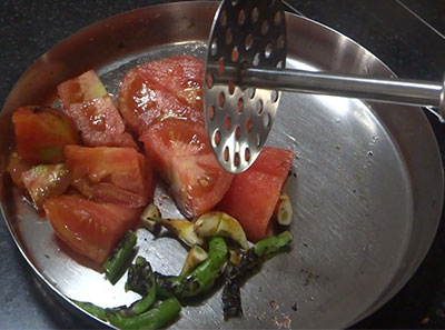 charred ingredients burnt or charred tomato chutney recipe
