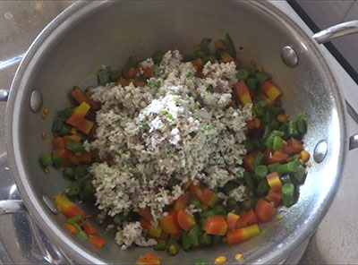 ground masala for carrot beans palya recipe