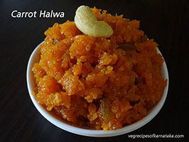 easy carrot halwa recipe