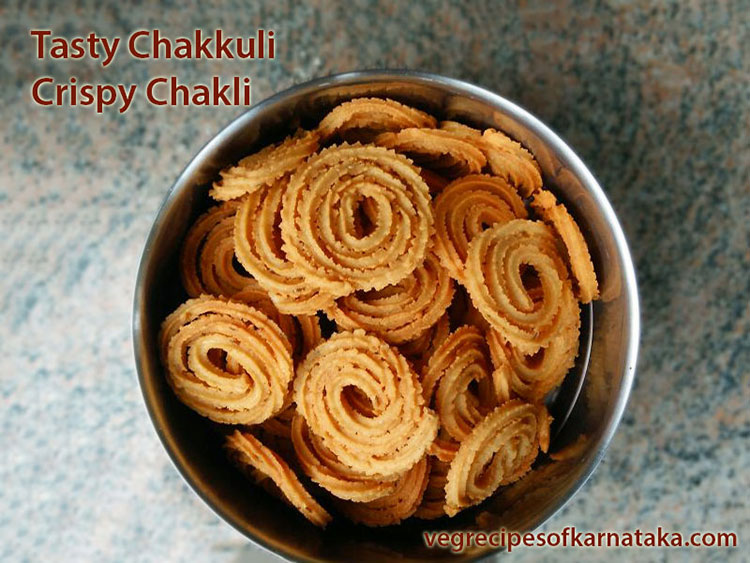 chakli or chakkuli recipe, how to make crispy chakli