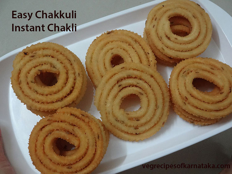 instant chakli or chakkuli recipe, how to make easy chakli