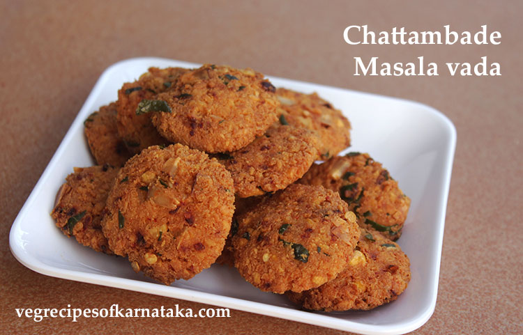 masala vada or masale vade