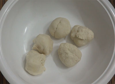 dough for chiroti