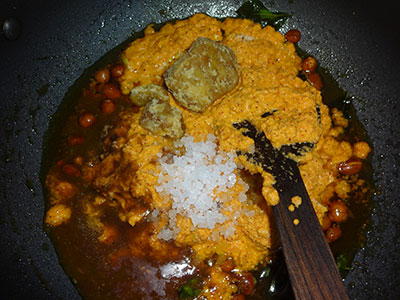 grind masala for mangalore style chitranna bajji or gojju