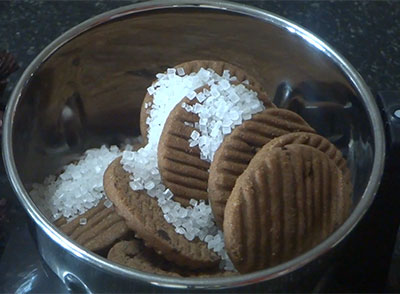 sugar for choco bar recipe using happy happy chocochip biscuit