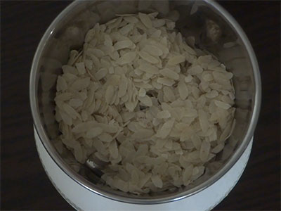 beaten rice for corn cutlet or jola cutlet