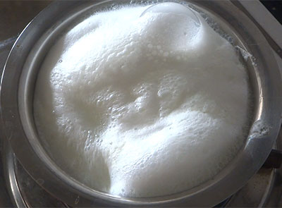 boiling milk for thick curd in 1 hour