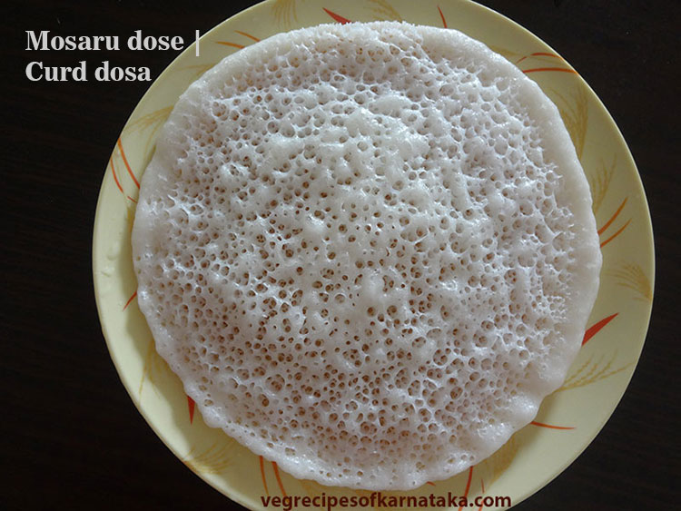 Curd Dosa Recipe Soft Dosa Without Urad Dal Set Dose With Curd Curd Flattened Rice Dosa Curd Poha Dosa Mosaru Avalakki Dose