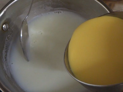 making custard powder pudding recipe