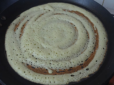 dal dosa or bele dose or pancharatna dosa after fermenting