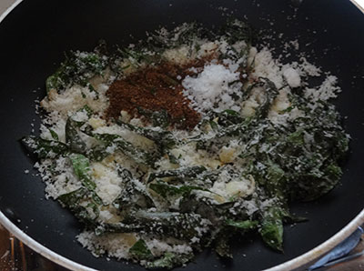 salt and tamarind for agase chutney pudi or flax seeds chutney powder