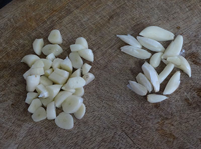 garlic for bellulli chitranna or garlic rice