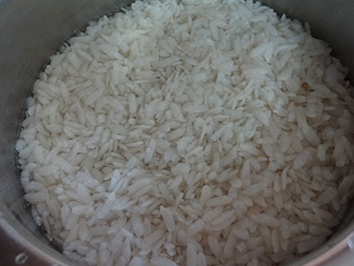 thick beaten rice or poha for gatti avalakki oggarane or khara avalakki