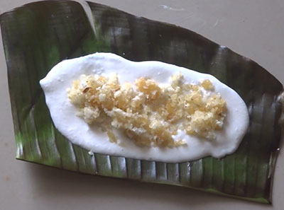 jaggery and coconut for genasale or kadubu recipe