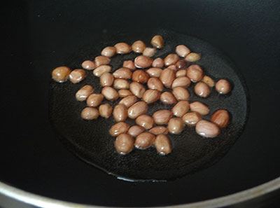 ground nuts for malnad style huli avalakki or gojjavalakki