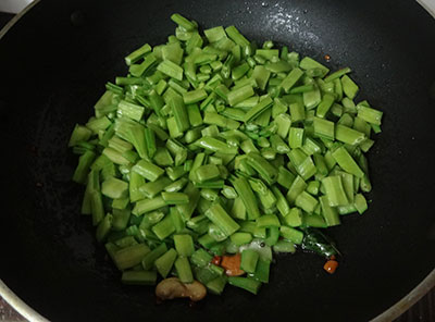 cluster beans for gorikayi rice bath