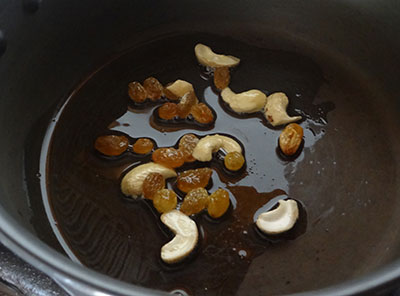 cashew and raisins for gudanna or kayanna