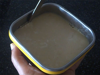 Cutting halkova or maida burfi recipe