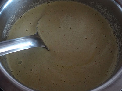 watery batter for ridge gourd peel dosa or heerekai sippe dose 