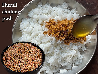 huruli kalu chutney pudi recipe