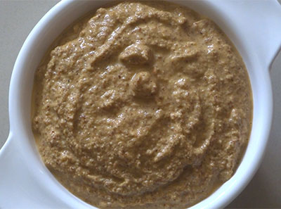 huruli chutney or horse gram chutney