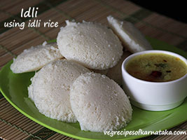 idli recipe using idli rice