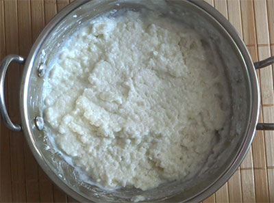 soak beaten rice for instant poha idli or avalakki idli