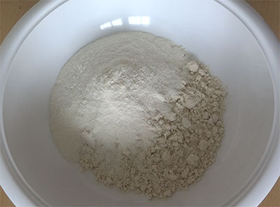 jowar flour and rice flour for jolada dose or jowar dosa recipe