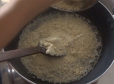 powdered cashews for kaju katli or cashew burfi recipe