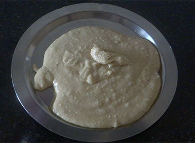 making kaju katli or cashew burfi recipe
