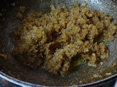 hoorana or stuffing for kayi kadubu or rice modak