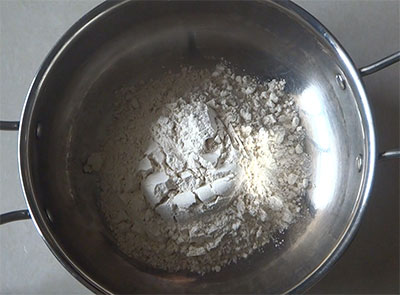 wheat flour for masala chapati or khara chapathi