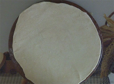 thin chapathi for layered paratha