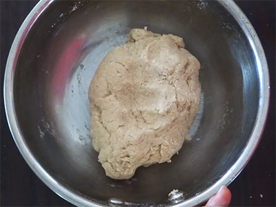 preparing dough for madli recipe or madali