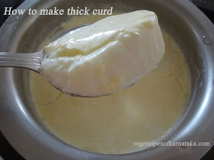 how to make thick curd at home