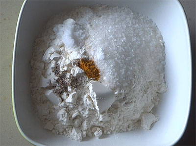 food colour and salt for malpuri recipe