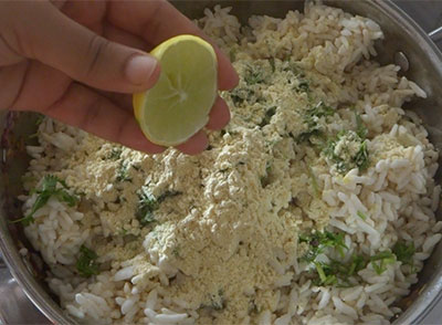mandakki usli or oggarane or susla recipe