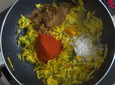 spices for mango thokku or mavinakayi thokku
