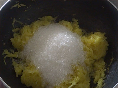 sugar for raw mango jam or mavinakayi gulamba