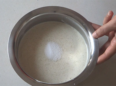 fermented batter for menthe dose or methi dosa