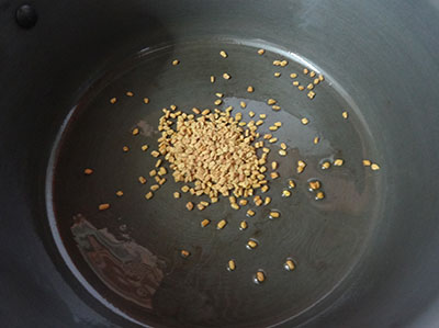 methi or fenugreek seeds for menthe huli or fenugreek seeds sambar