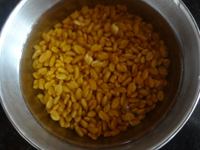 fenugreek seeds for menthe hasi tambli or thambli